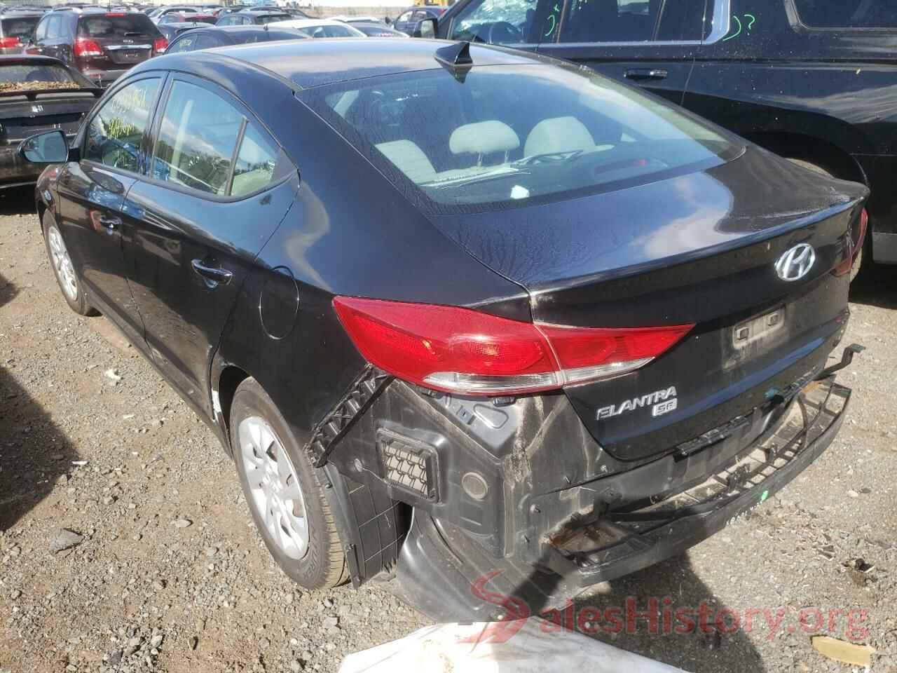 5NPD74LF1HH066608 2017 HYUNDAI ELANTRA