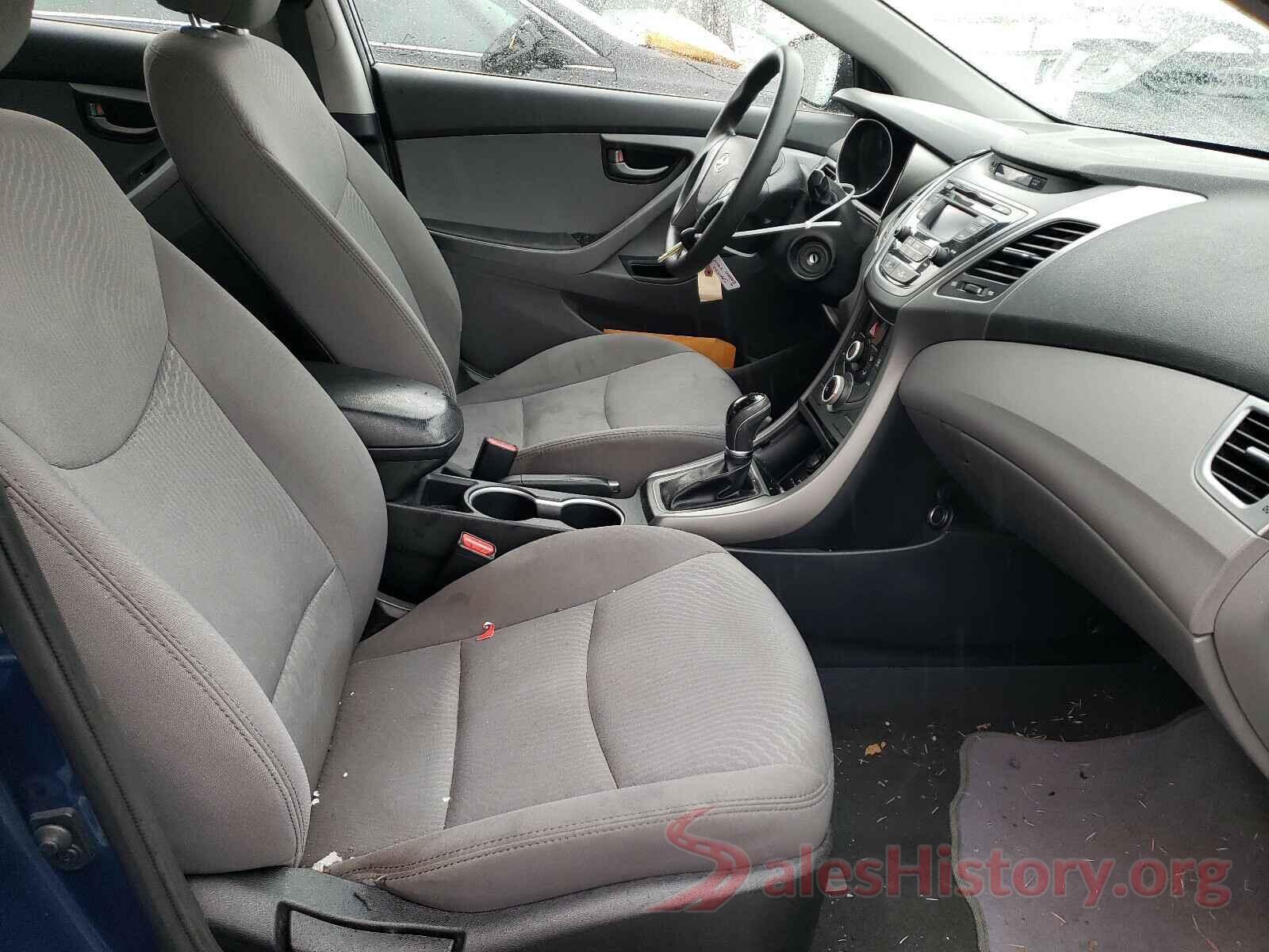 5NPDH4AE6GH725627 2016 HYUNDAI ELANTRA