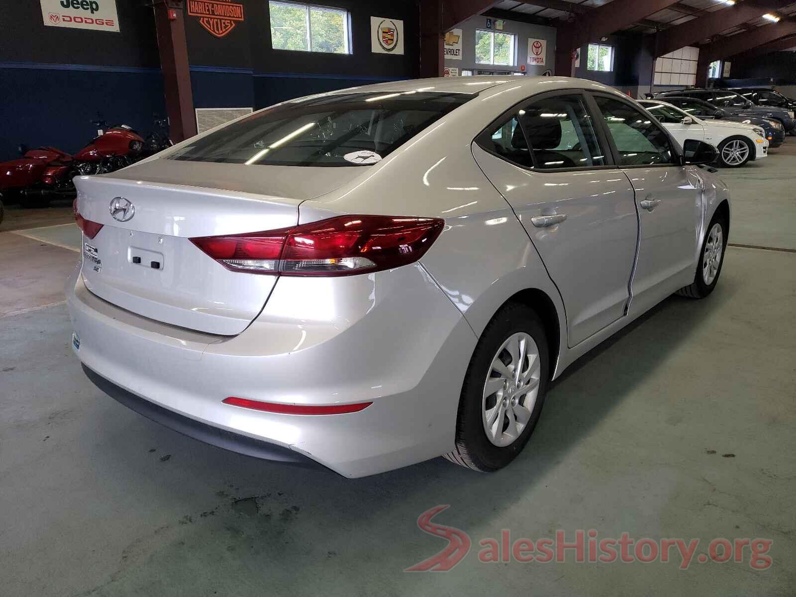 5NPD74LF7JH261103 2018 HYUNDAI ELANTRA