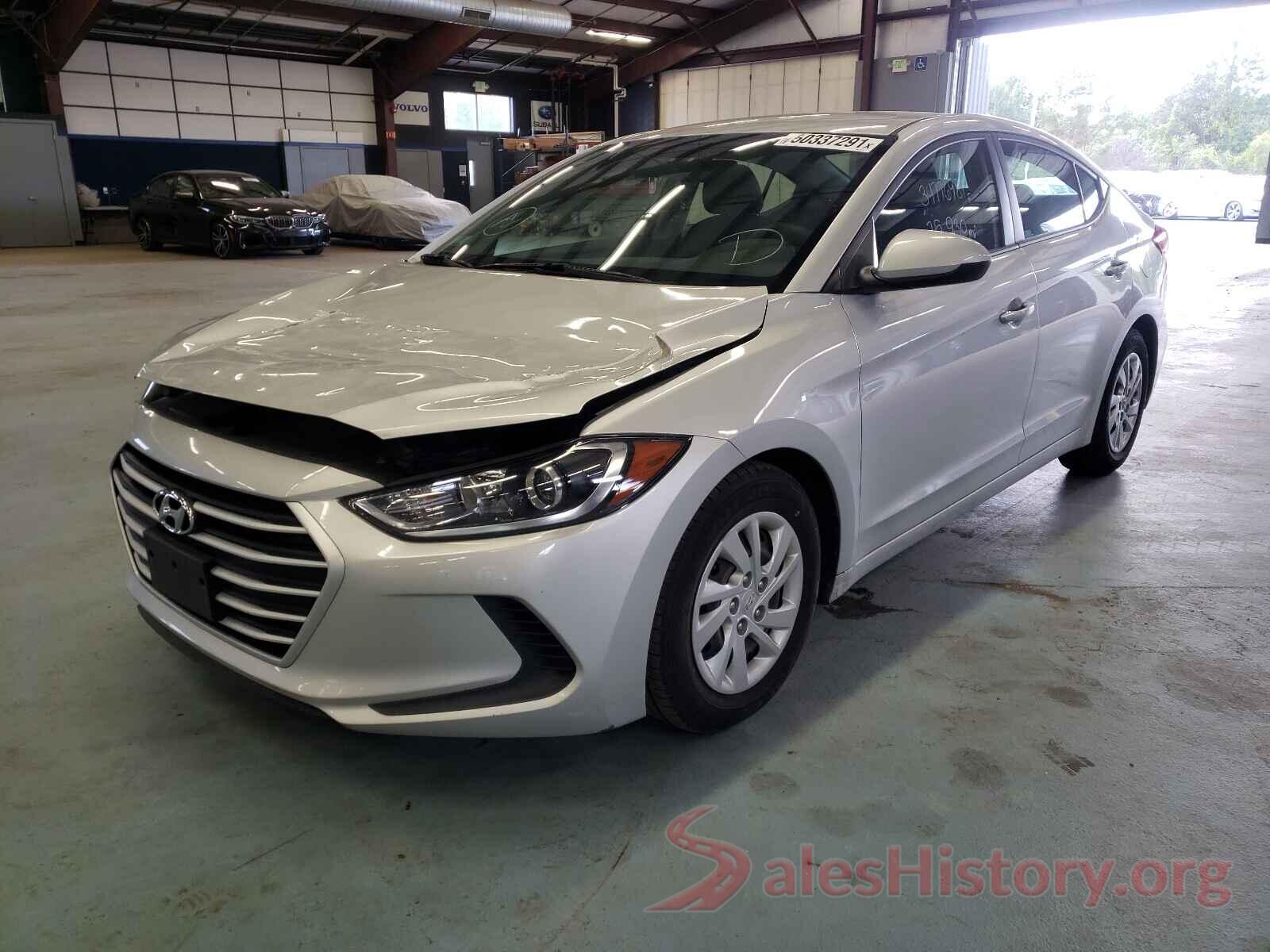 5NPD74LF7JH261103 2018 HYUNDAI ELANTRA