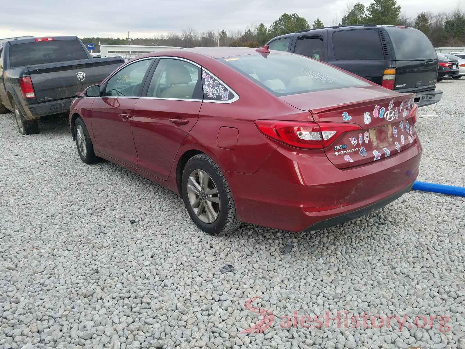 5NPE24AF5GH382694 2016 HYUNDAI SONATA