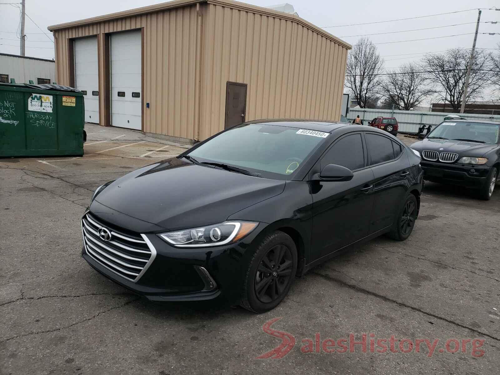 5NPD84LF3JH303134 2018 HYUNDAI ELANTRA