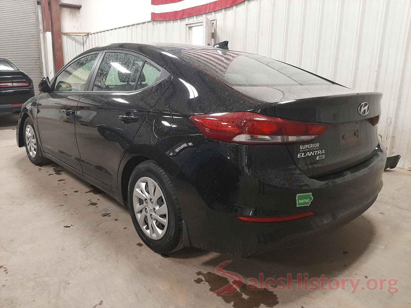 KMHD74LF3HU422266 2017 HYUNDAI ELANTRA