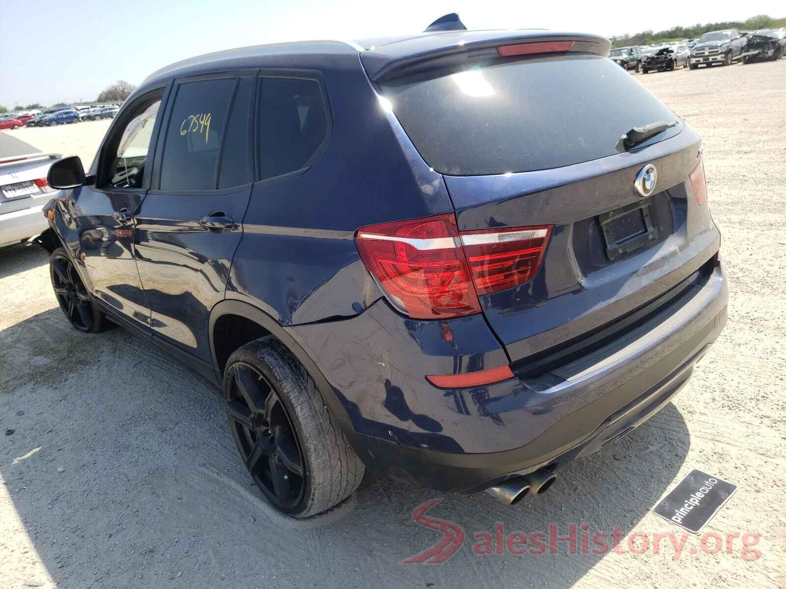 5UXWX9C50G0D72077 2016 BMW X3