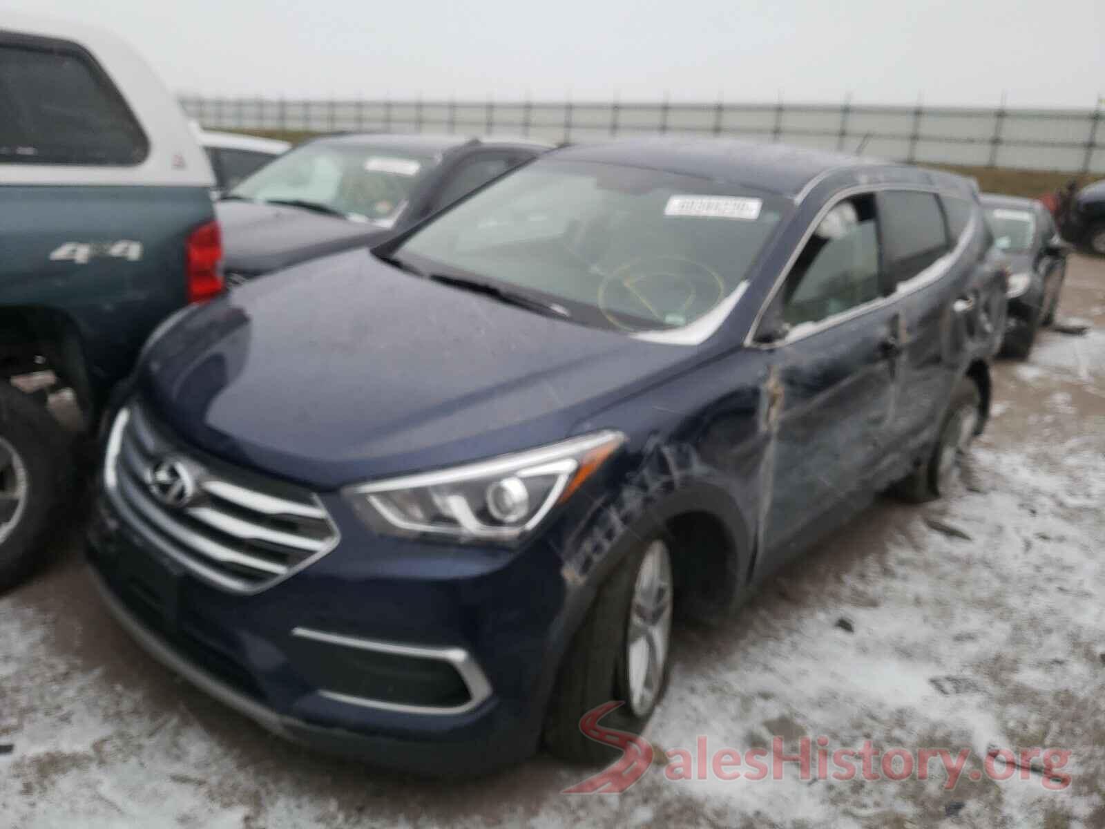 5XYZTDLB4JG569402 2018 HYUNDAI SANTA FE