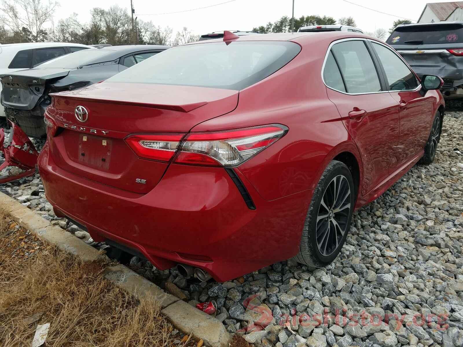 4T1B11HK7KU275406 2019 TOYOTA CAMRY