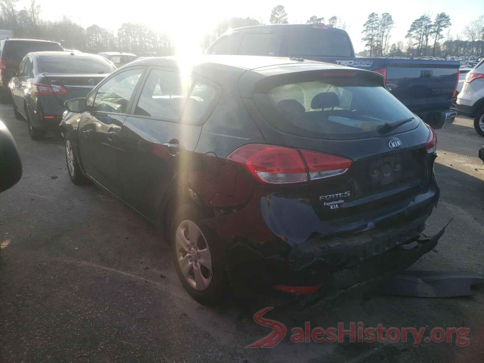 KNAFK5A84J5773884 2018 KIA FORTE