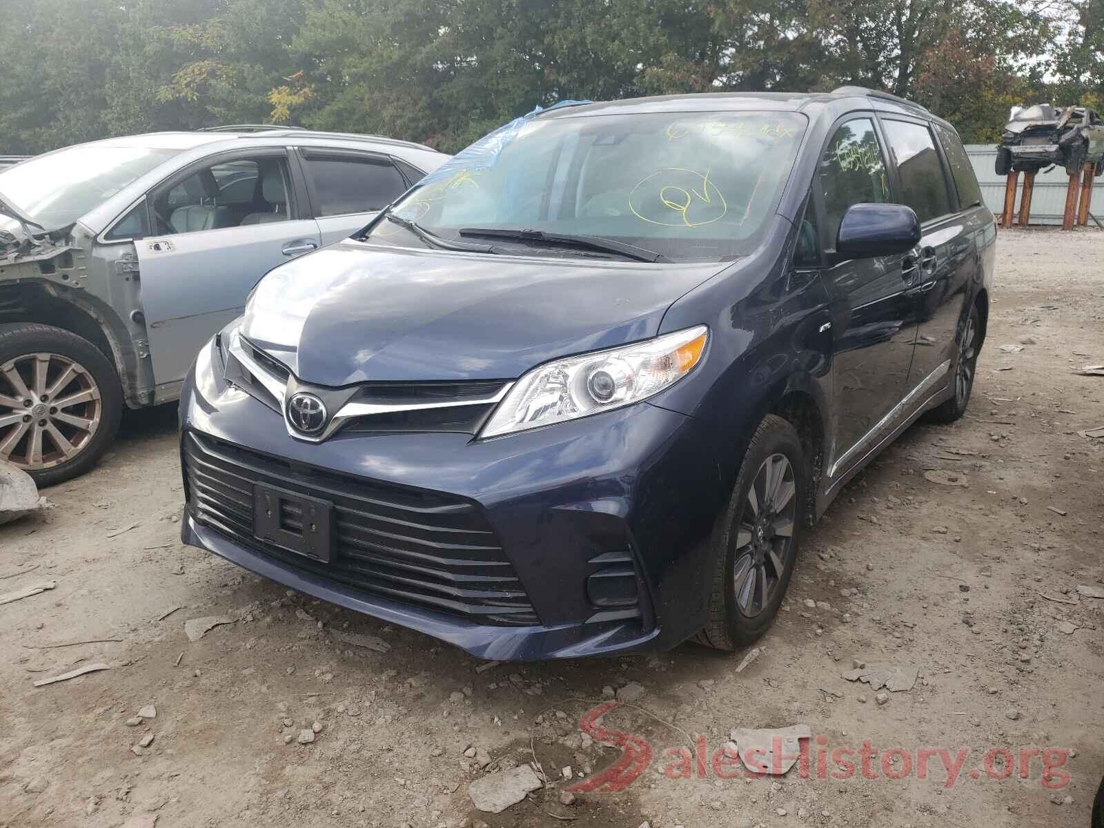 5TDJZ3DC4KS221763 2019 TOYOTA SIENNA