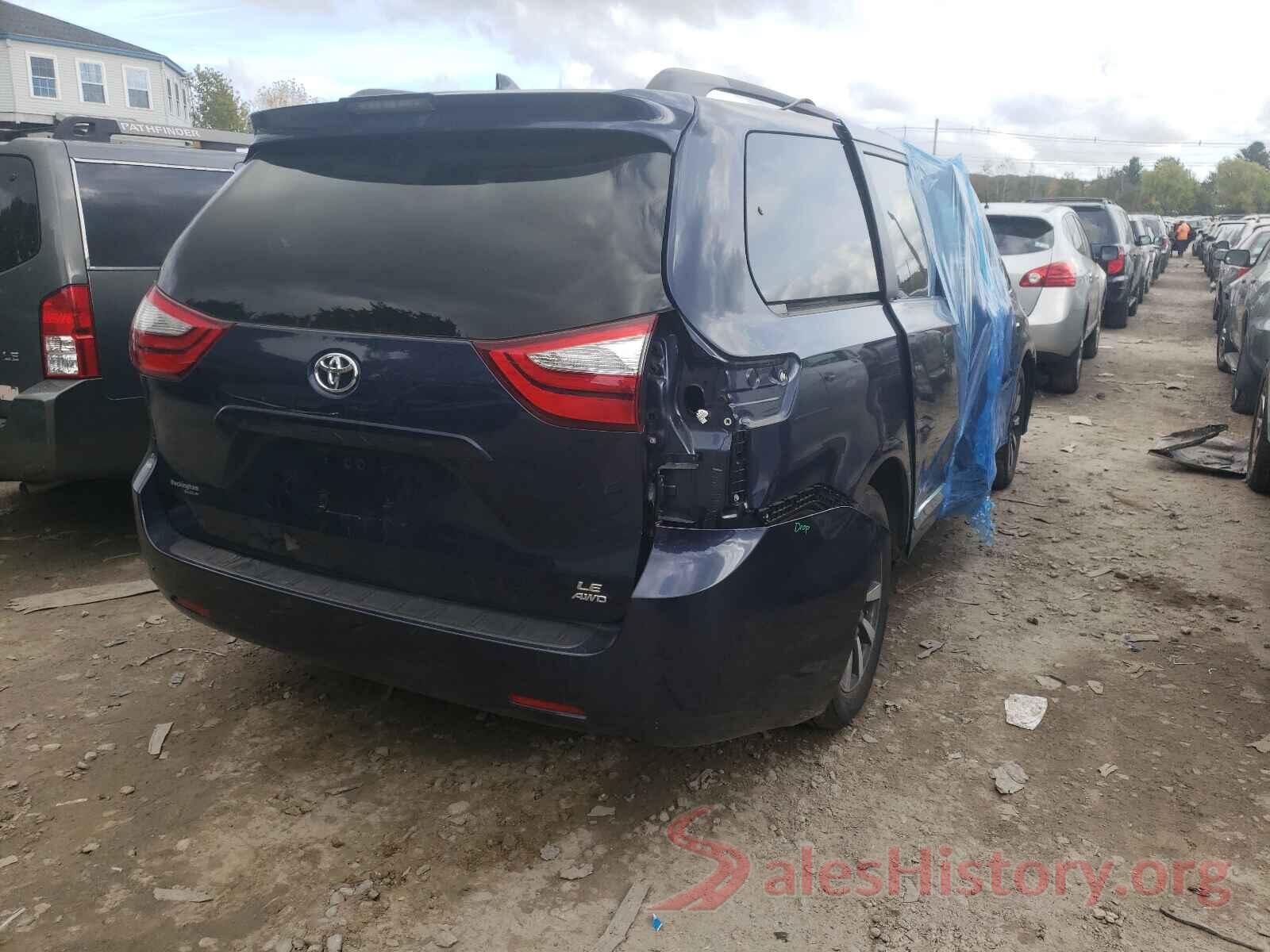 5TDJZ3DC4KS221763 2019 TOYOTA SIENNA