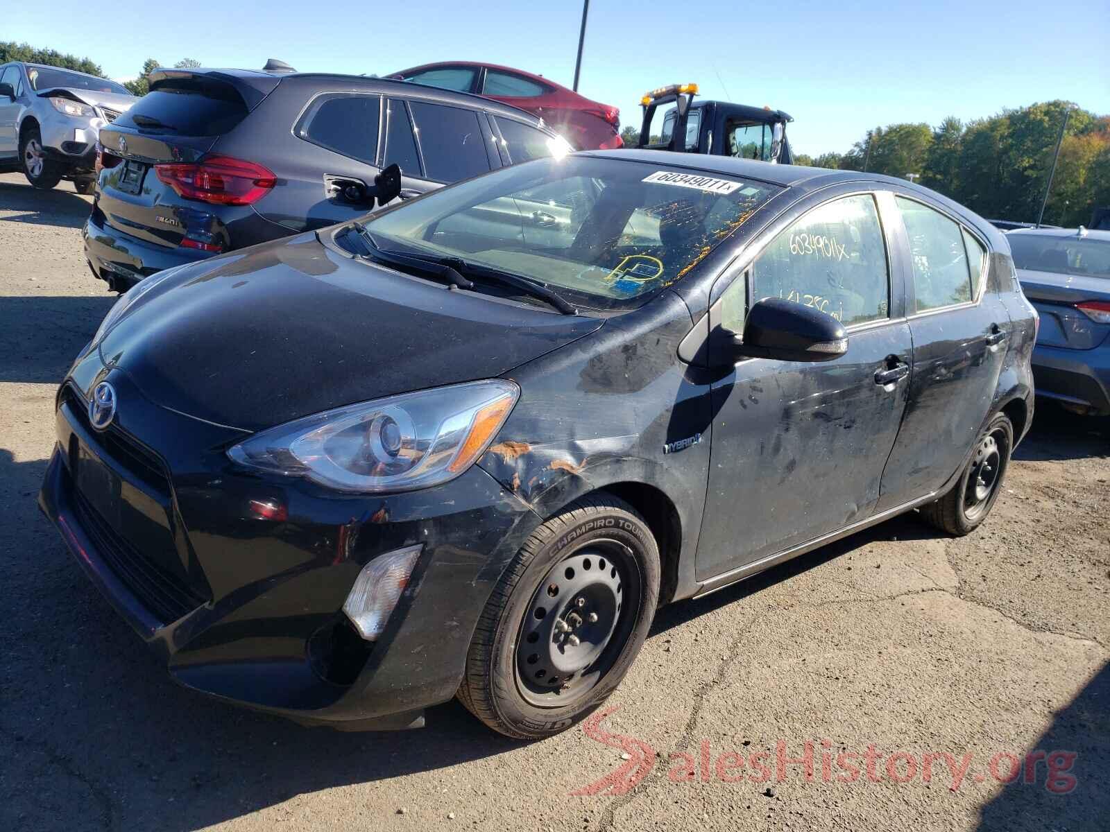 JTDKDTB33G1132129 2016 TOYOTA PRIUS