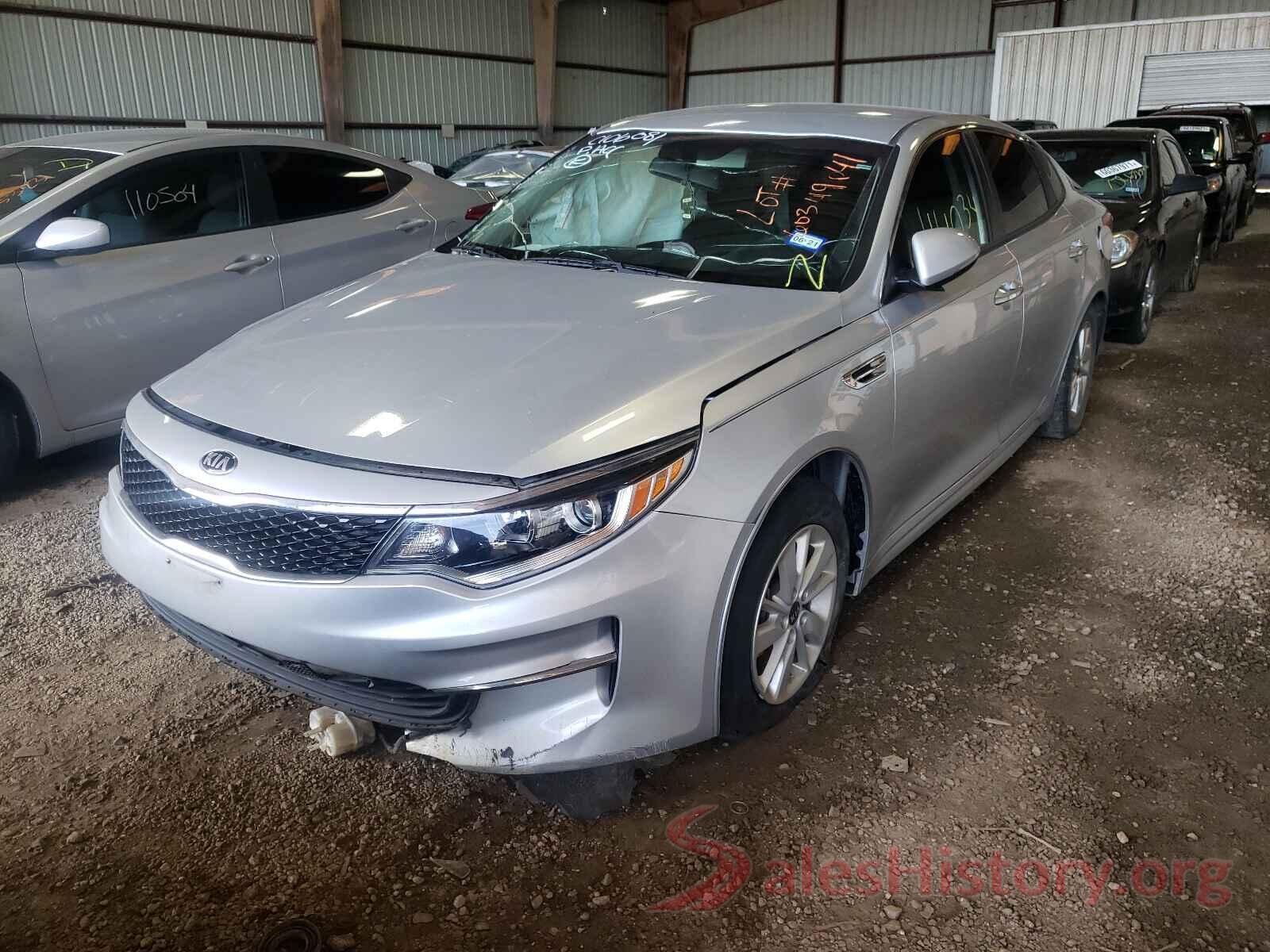 5XXGT4L32GG097780 2016 KIA OPTIMA