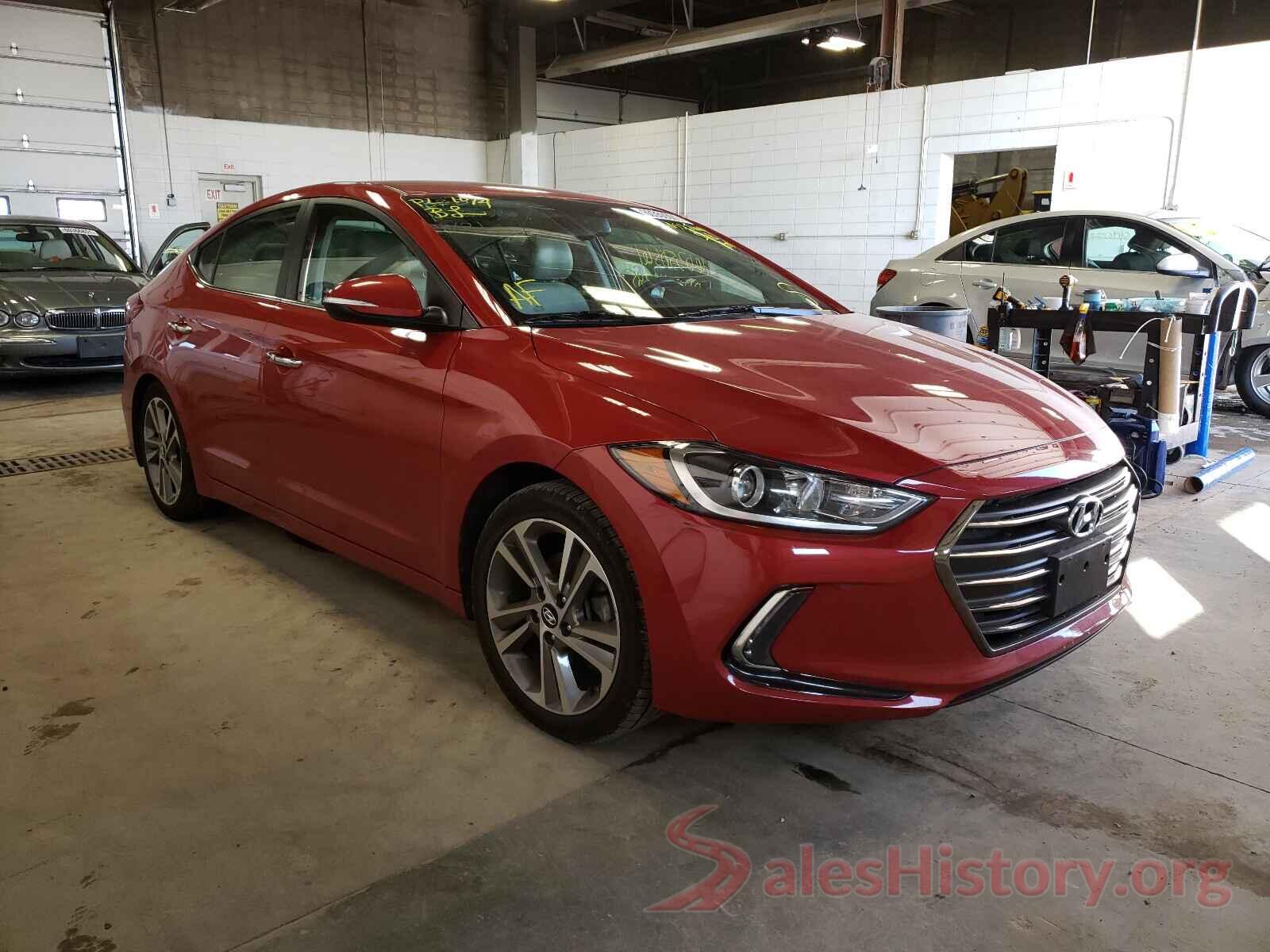 5NPD84LF2HH033940 2017 HYUNDAI ELANTRA