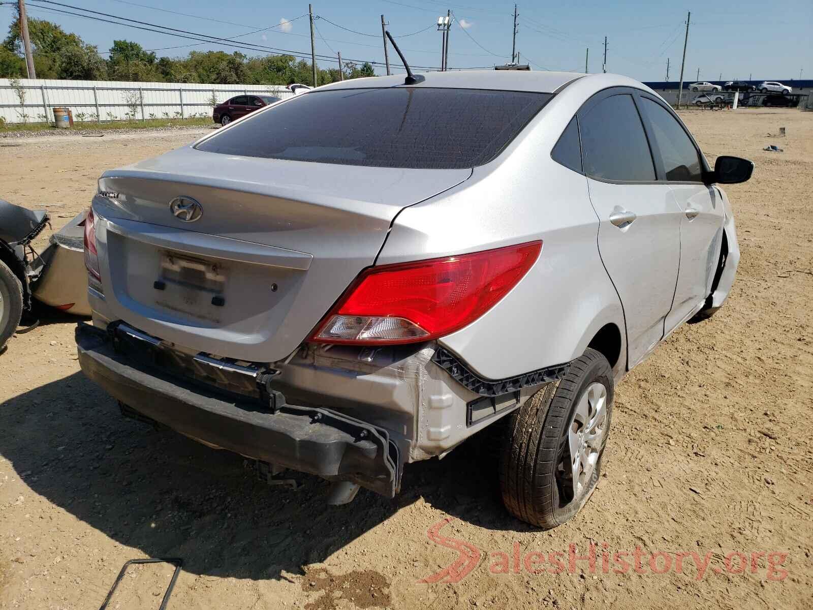 KMHCT4AE3GU963642 2016 HYUNDAI ACCENT