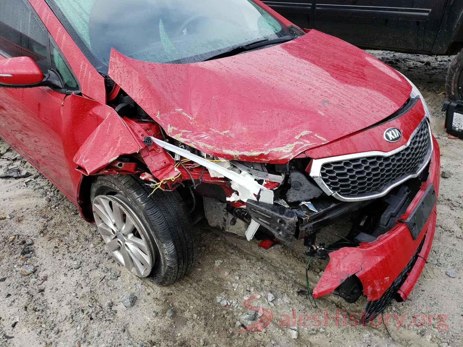 KNAFX4A67G5508749 2016 KIA FORTE