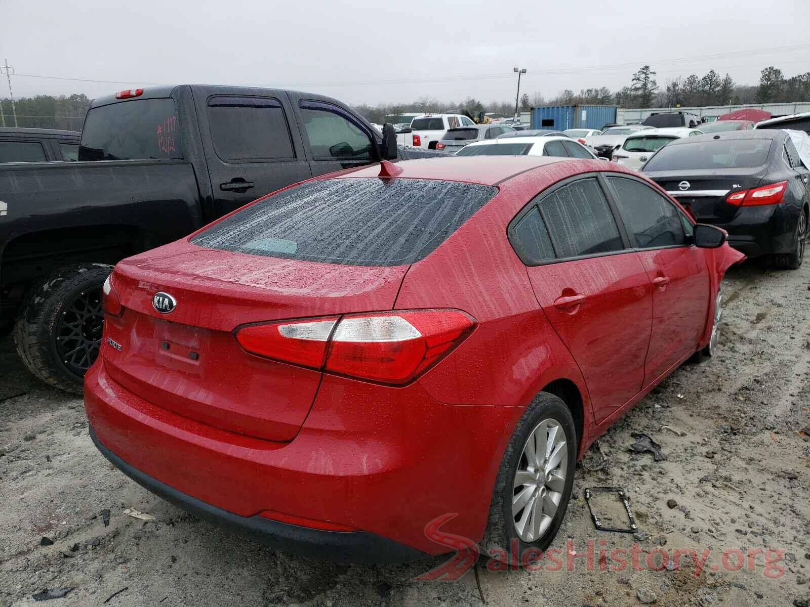 KNAFX4A67G5508749 2016 KIA FORTE