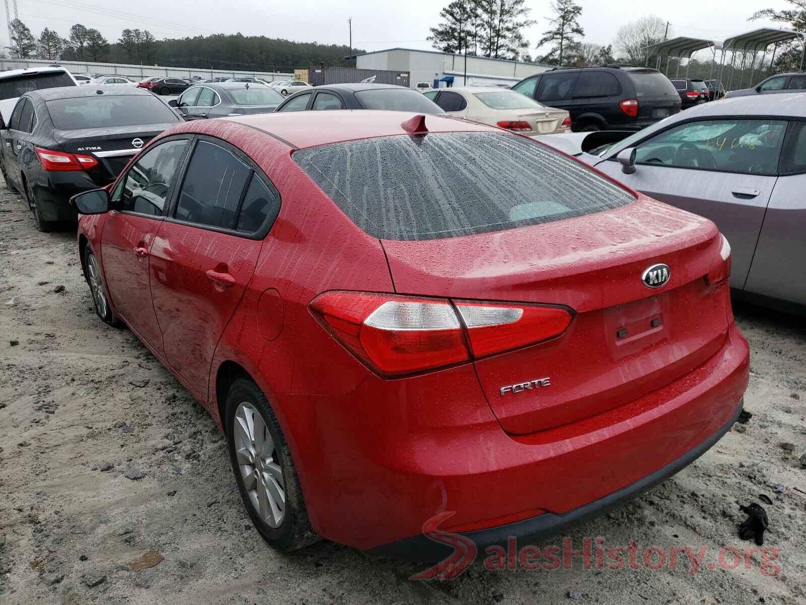 KNAFX4A67G5508749 2016 KIA FORTE