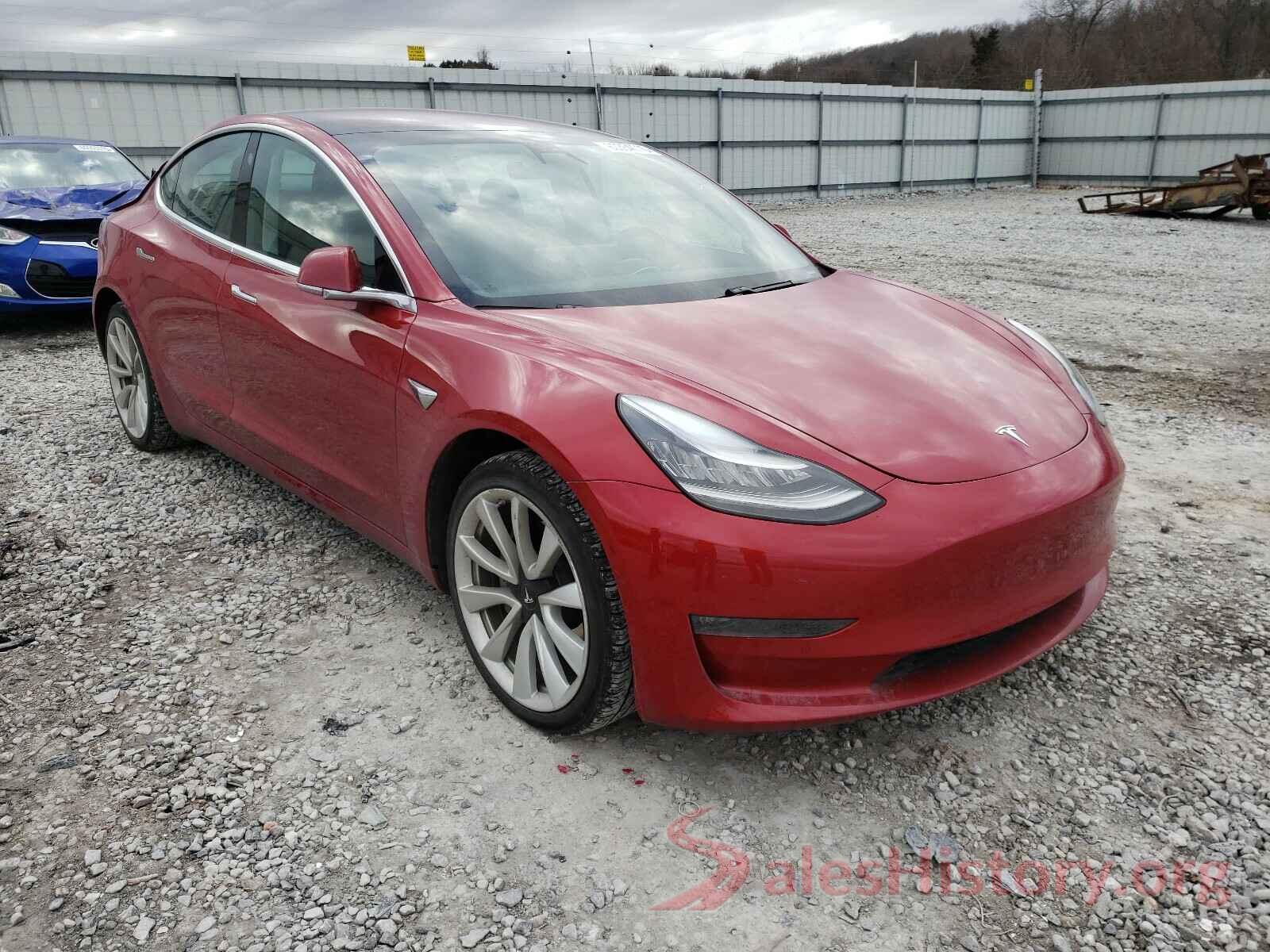 5YJ3E1EA4JF102961 2018 TESLA MODEL 3