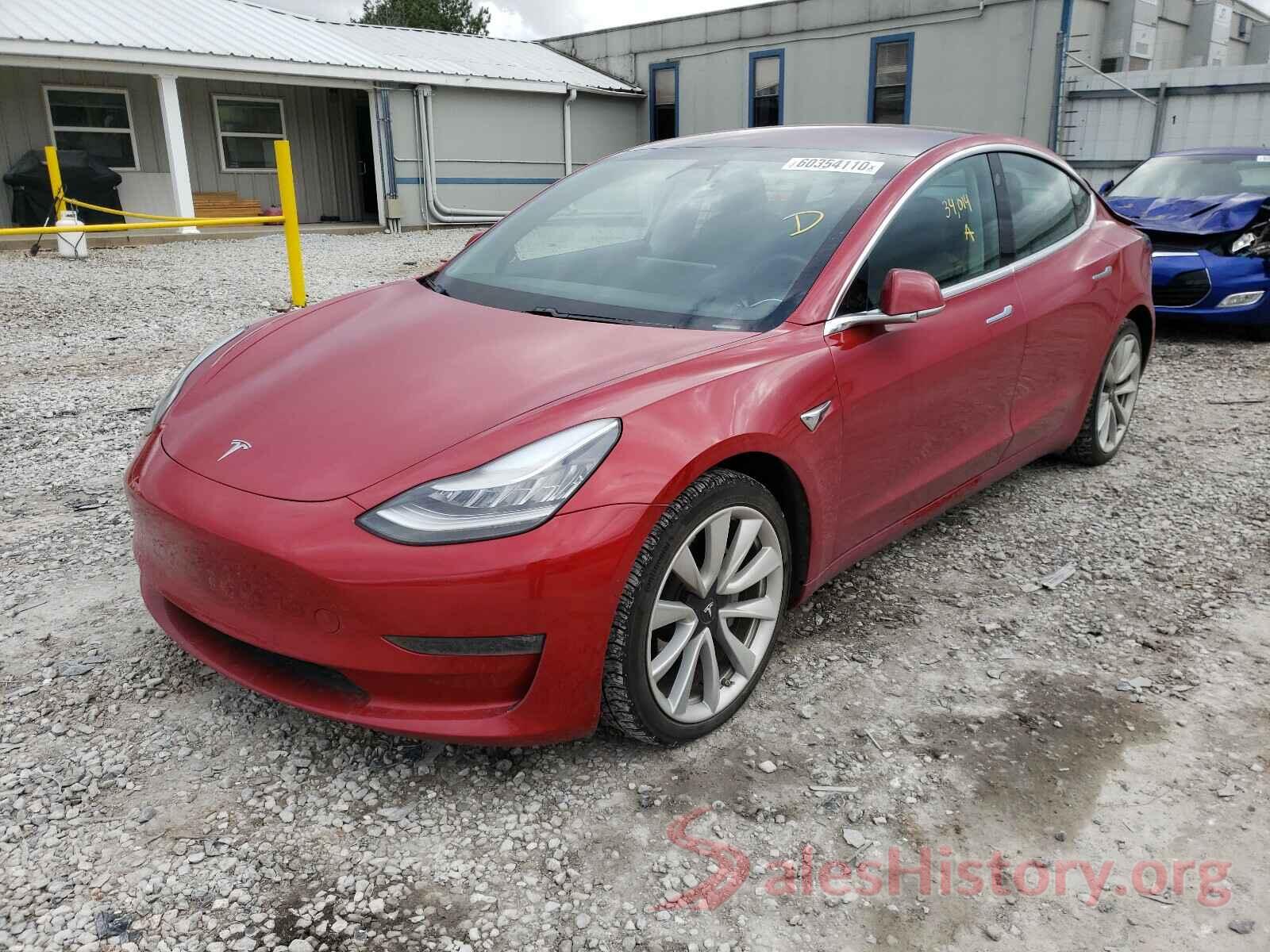 5YJ3E1EA4JF102961 2018 TESLA MODEL 3