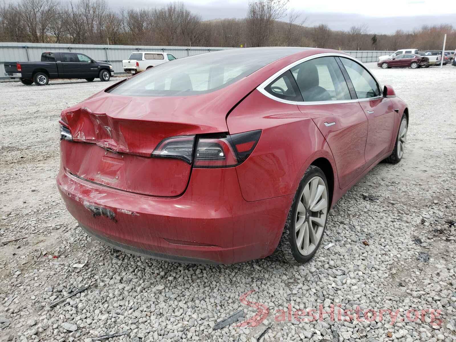 5YJ3E1EA4JF102961 2018 TESLA MODEL 3