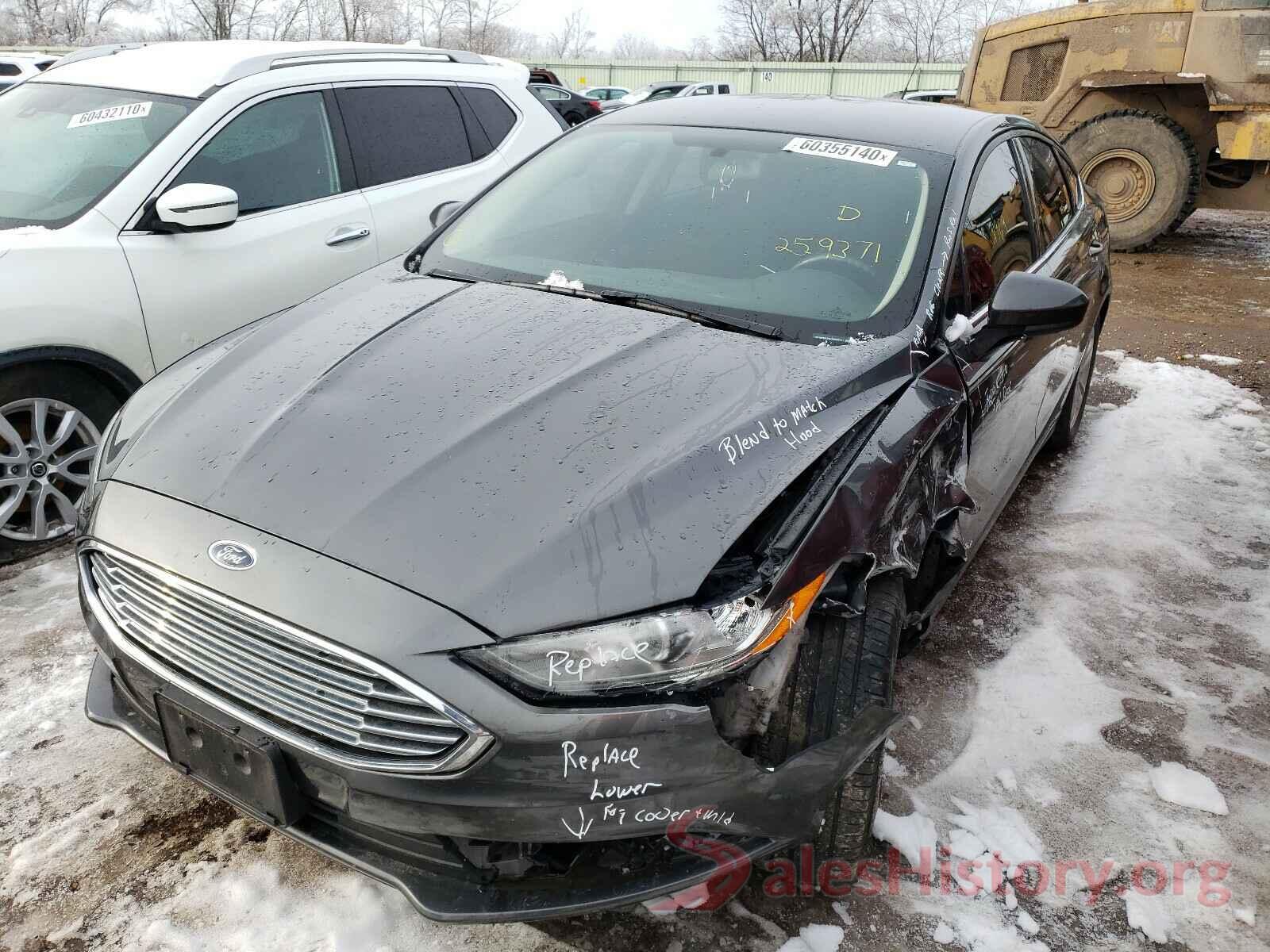 3FA6P0HD6JR259371 2018 FORD FUSION