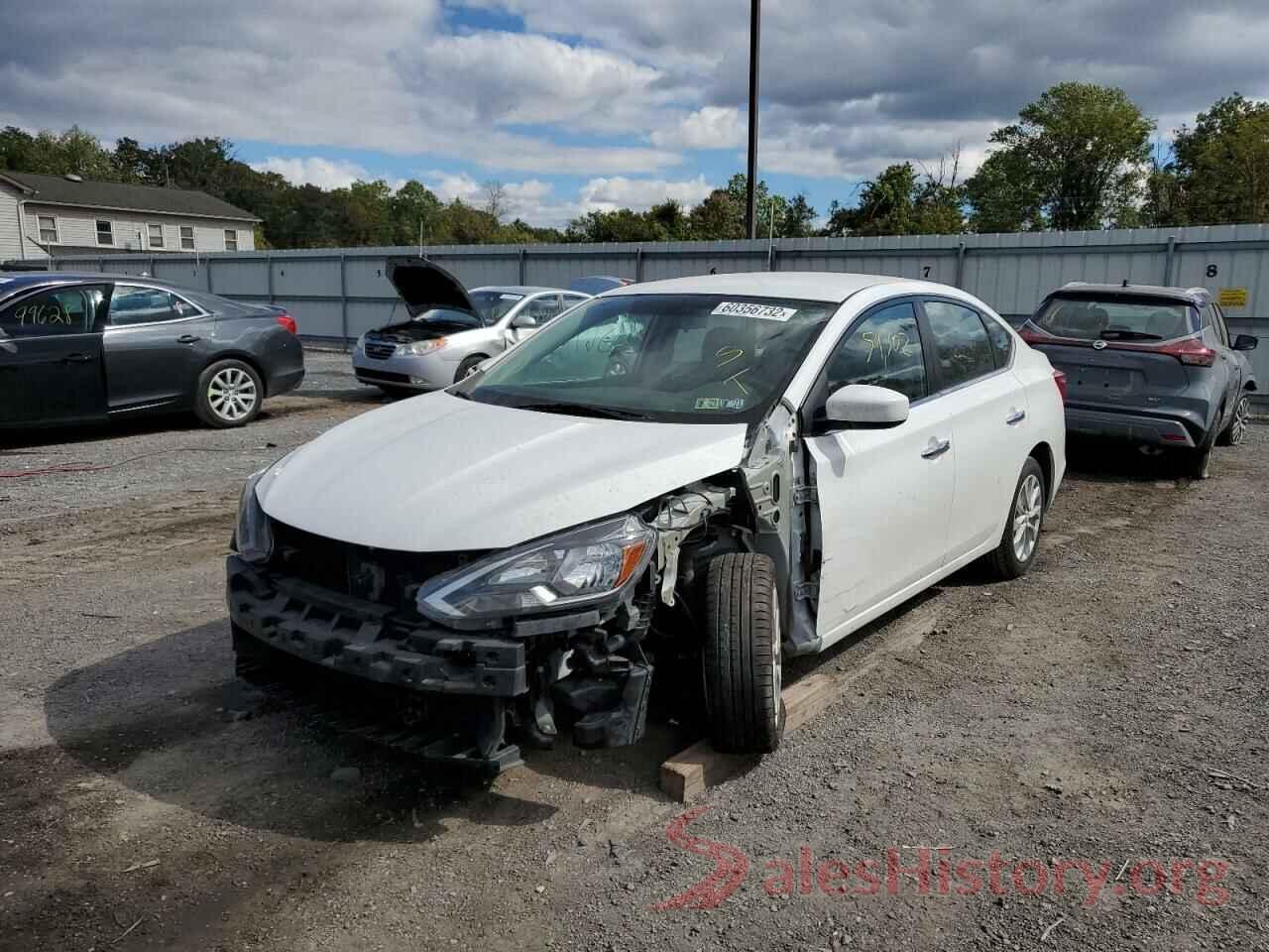 3N1AB7AP0KY449533 2019 NISSAN SENTRA