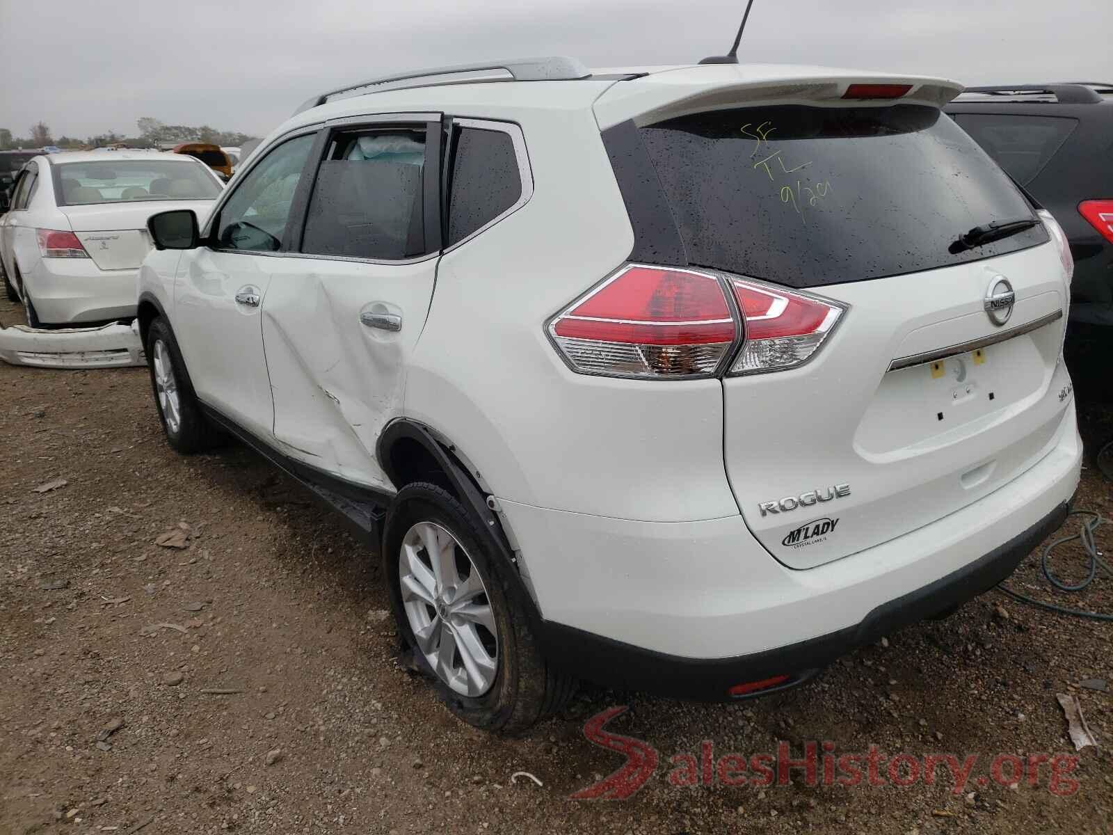 KNMAT2MV3GP737790 2016 NISSAN ROGUE