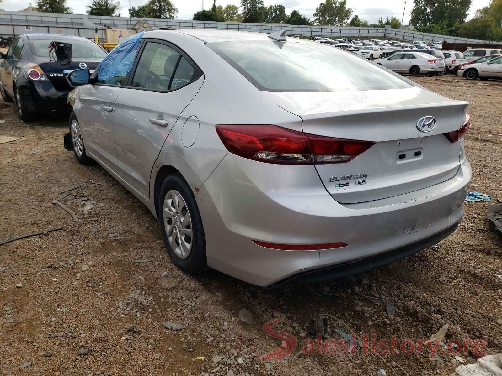 5NPD74LF4HH080440 2017 HYUNDAI ELANTRA