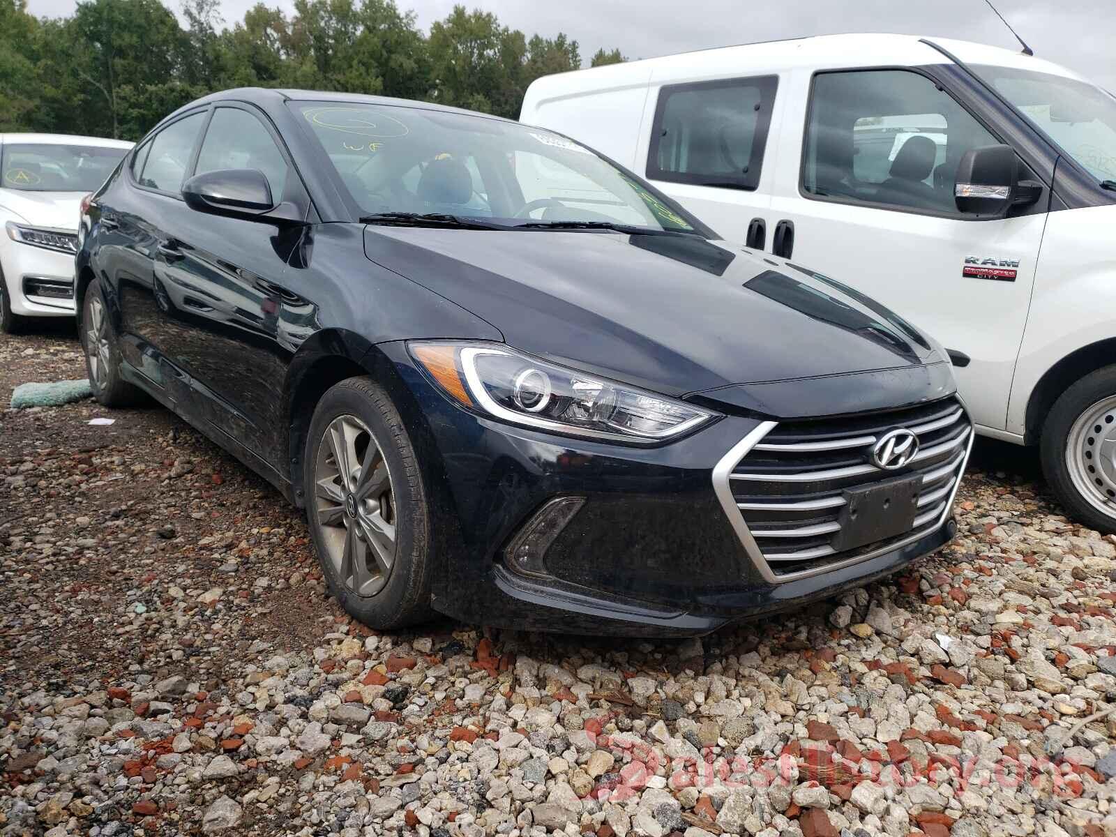 5NPD84LF0JH283571 2018 HYUNDAI ELANTRA