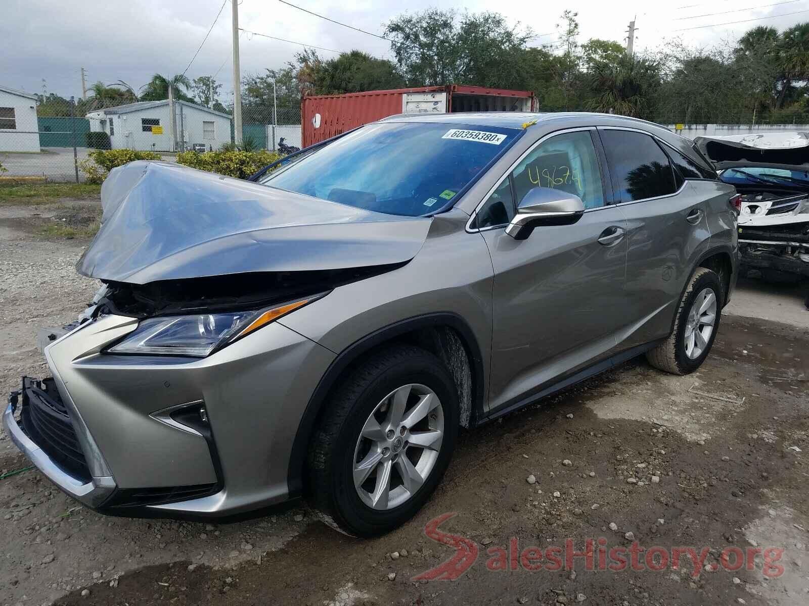 2T2BZMCA7HC095860 2017 LEXUS RX350