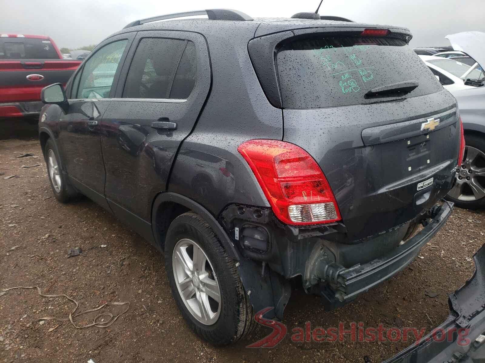 3GNCJLSB2GL237166 2016 CHEVROLET TRAX