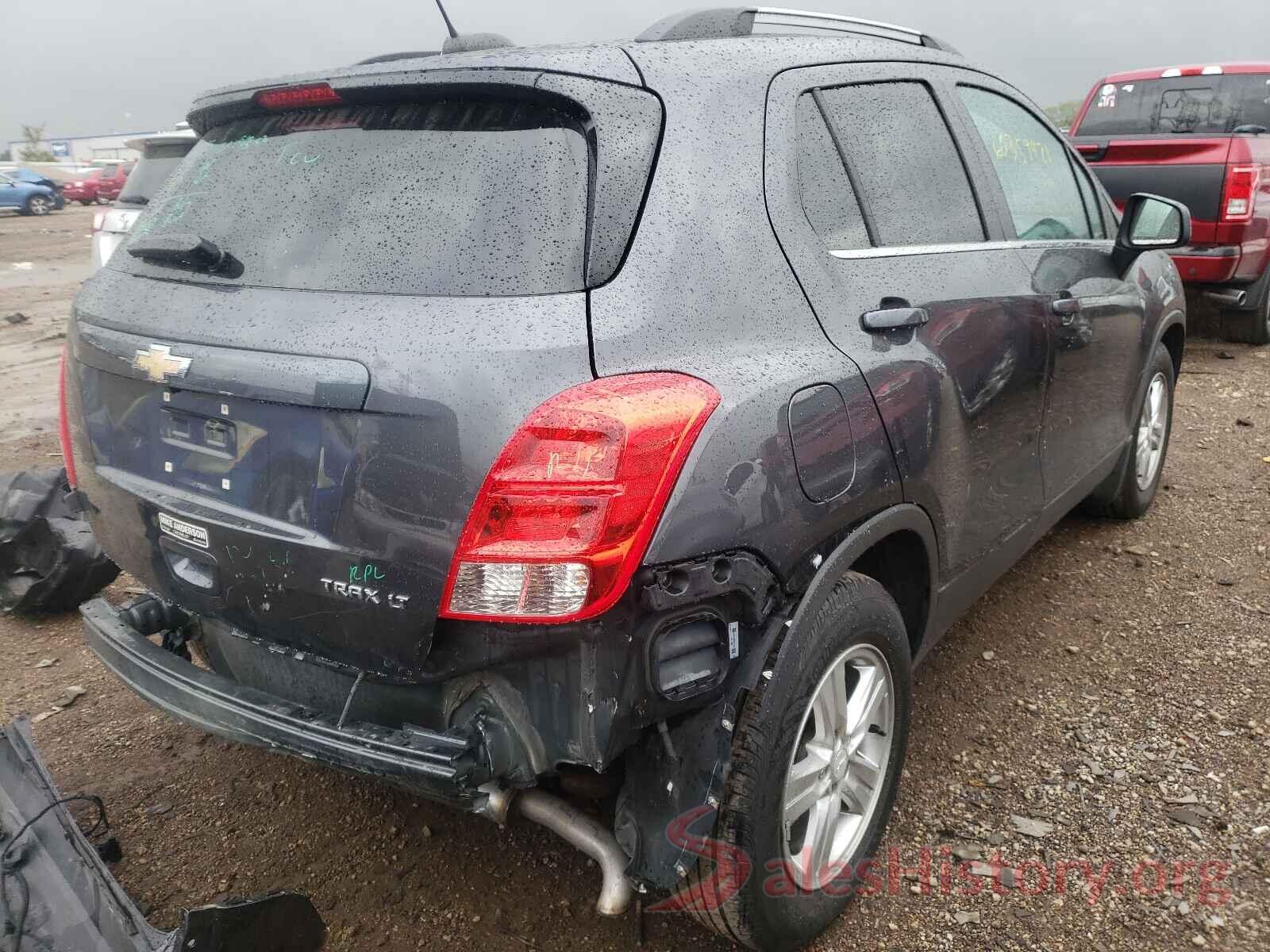 3GNCJLSB2GL237166 2016 CHEVROLET TRAX