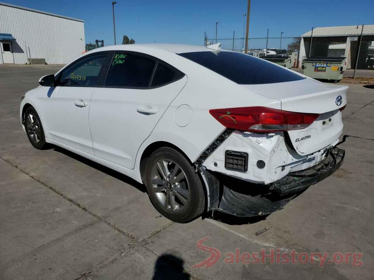 5NPD84LF6HH125505 2017 HYUNDAI ELANTRA