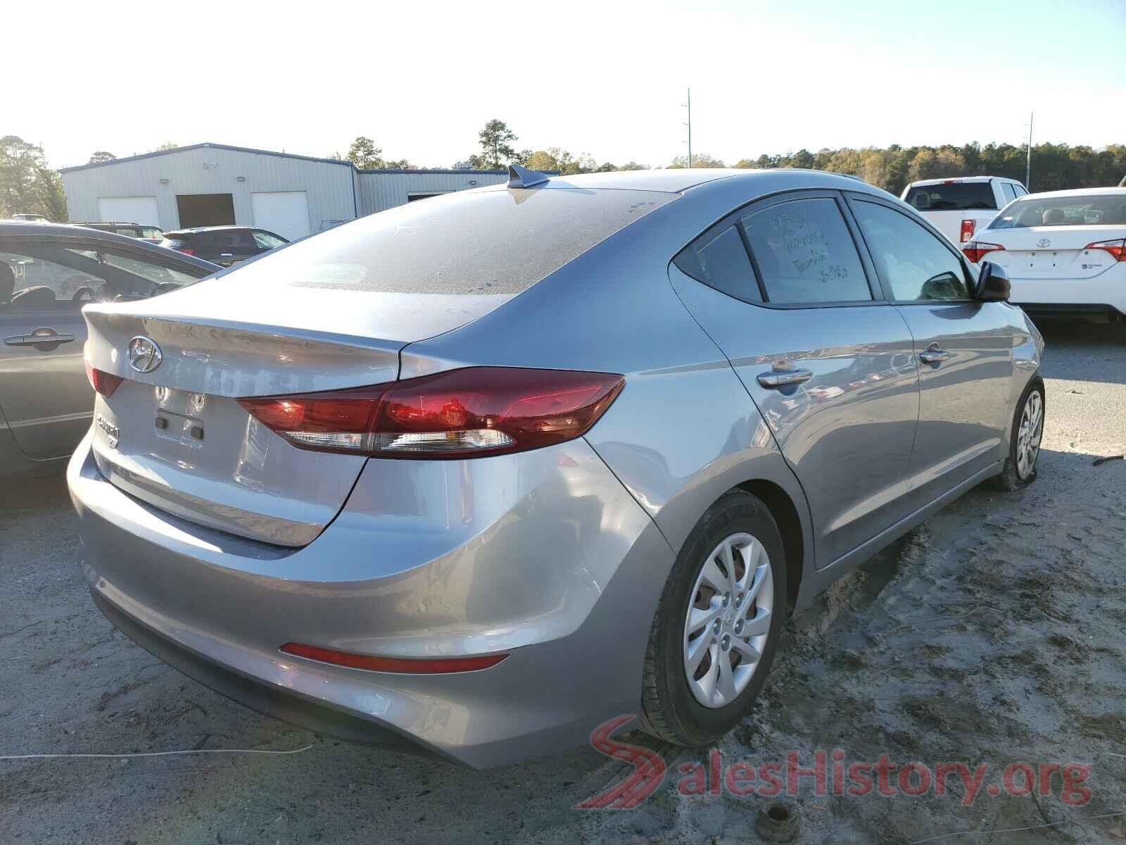 5NPD74LF4HH127577 2017 HYUNDAI ELANTRA