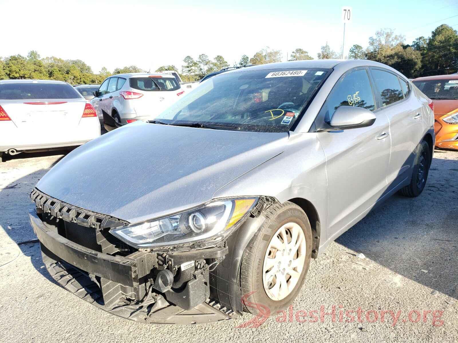 5NPD74LF4HH127577 2017 HYUNDAI ELANTRA