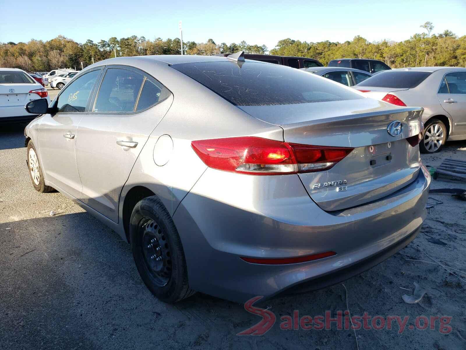 5NPD74LF4HH127577 2017 HYUNDAI ELANTRA