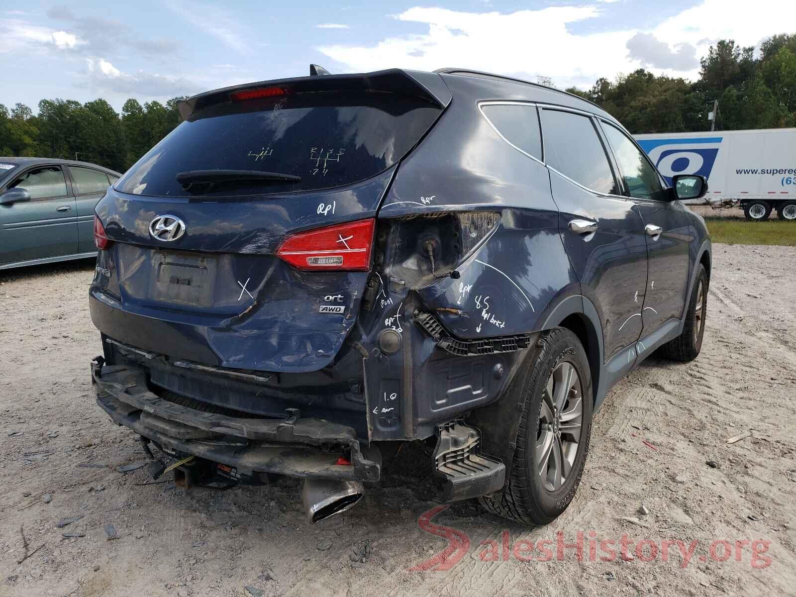 5XYZUDLB5GG337199 2016 HYUNDAI SANTA FE