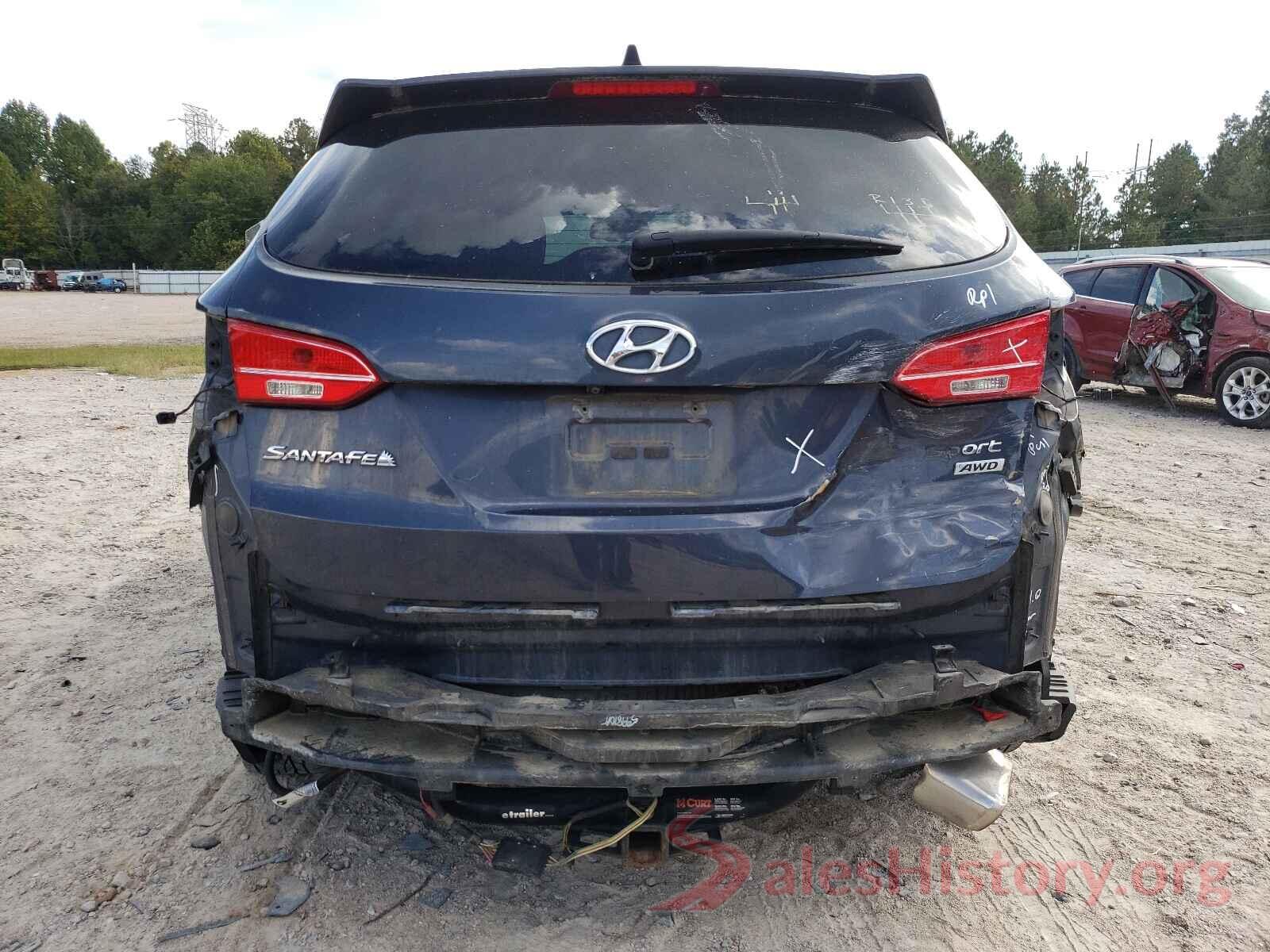 5XYZUDLB5GG337199 2016 HYUNDAI SANTA FE