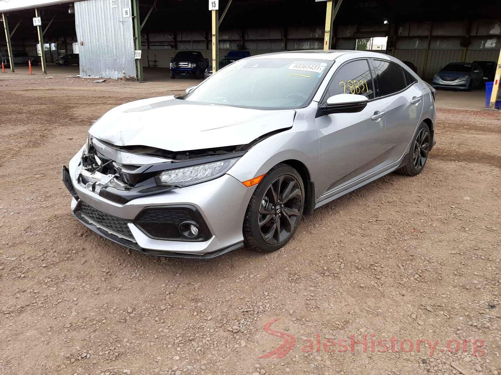 SHHFK7H96JU240154 2018 HONDA CIVIC