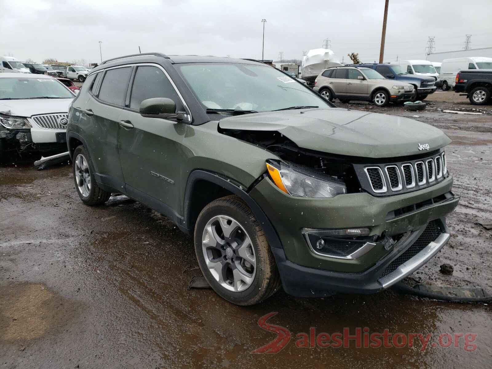 3C4NJDCB8LT222736 2020 JEEP COMPASS