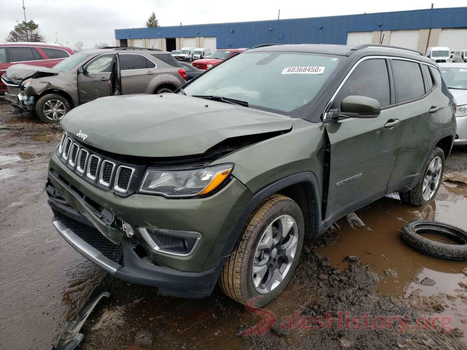 3C4NJDCB8LT222736 2020 JEEP COMPASS