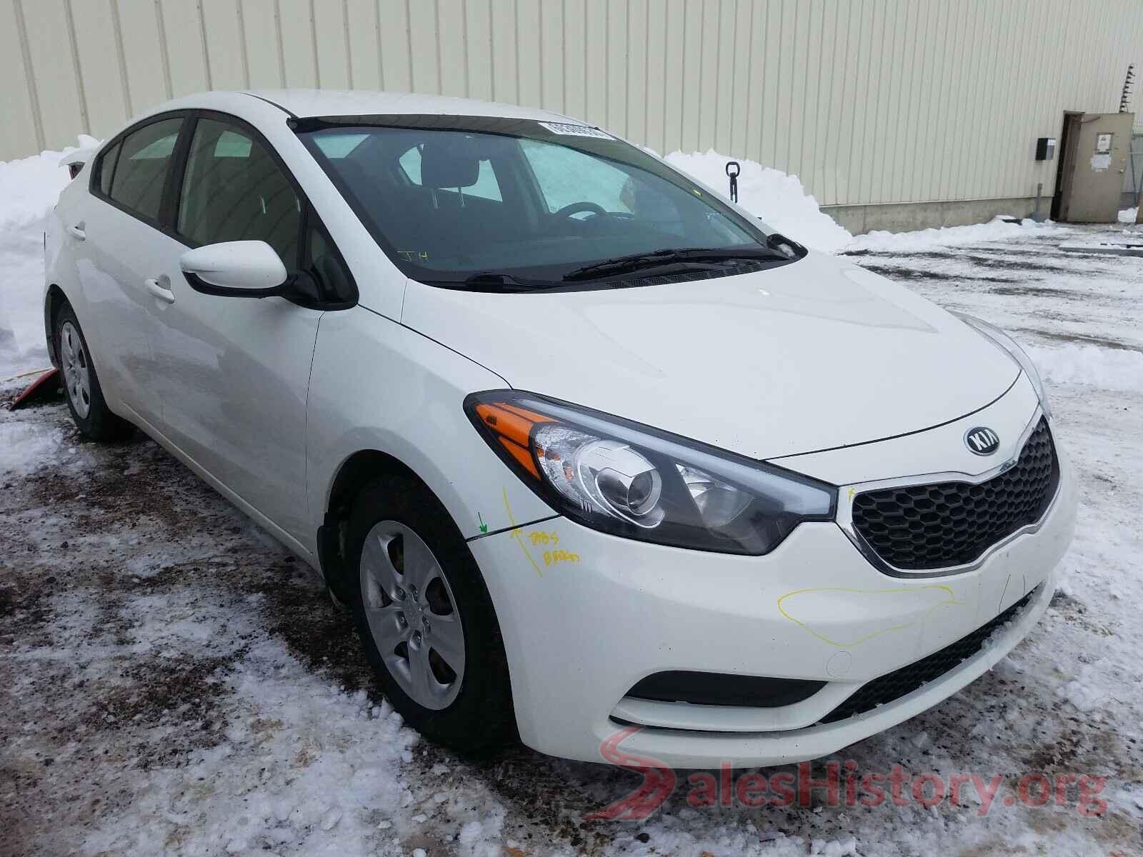 KNAFK4A67G5578427 2016 KIA FORTE