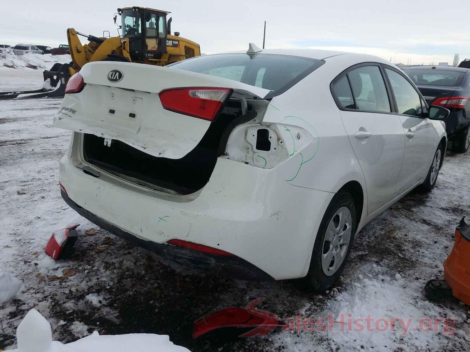 KNAFK4A67G5578427 2016 KIA FORTE