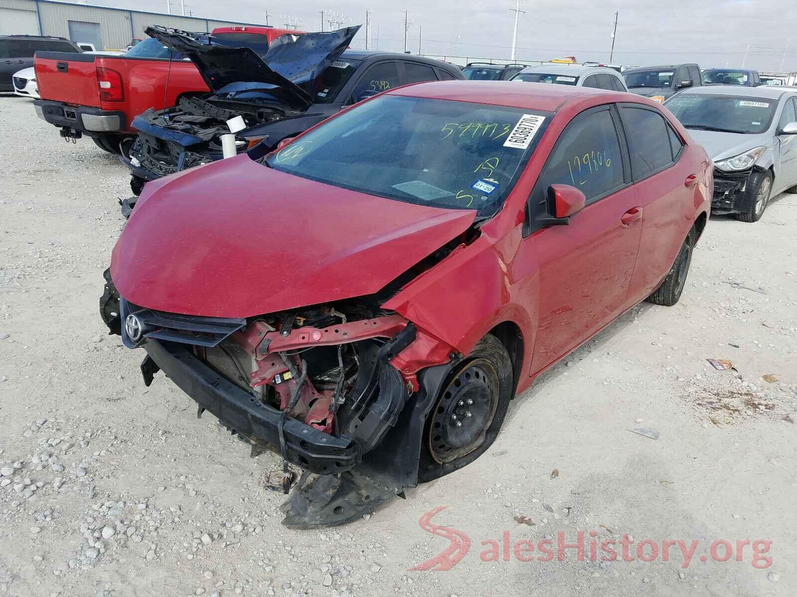 2T1BURHE1GC599993 2016 TOYOTA COROLLA