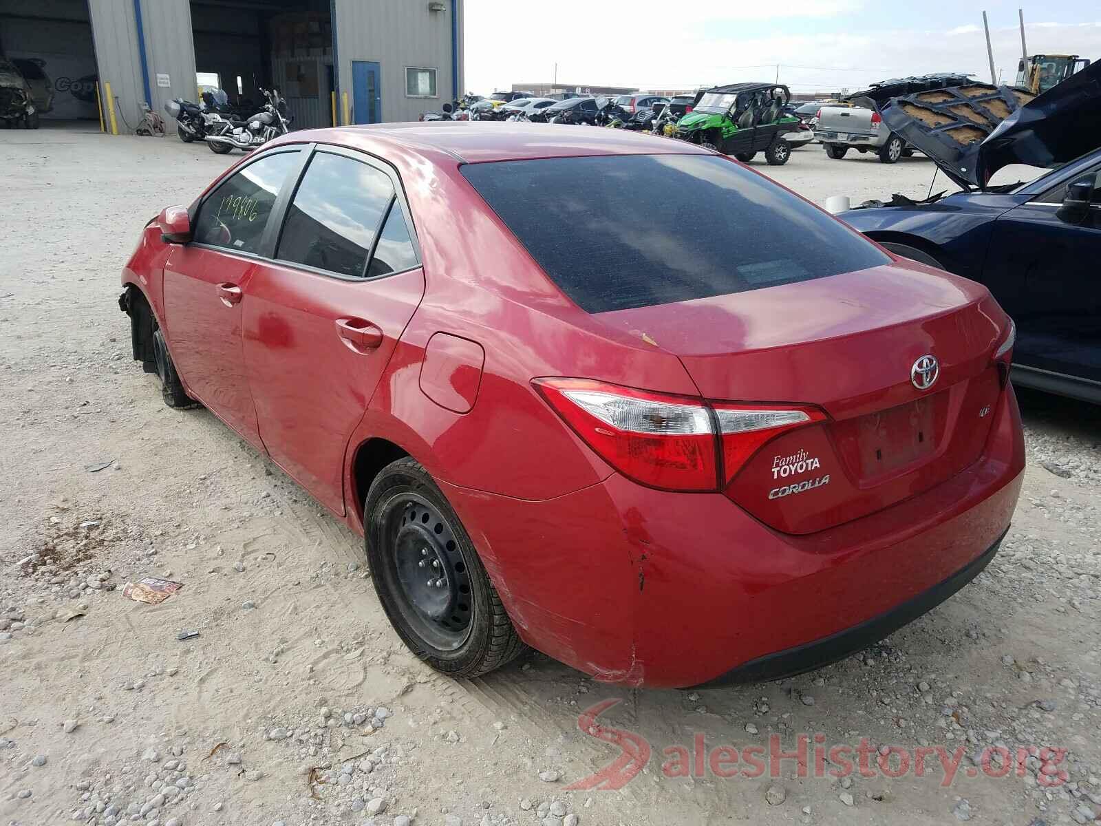 2T1BURHE1GC599993 2016 TOYOTA COROLLA