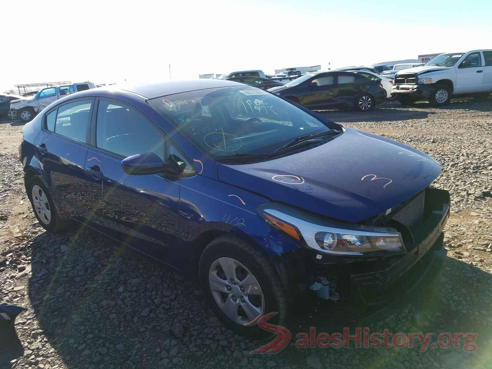 3KPFK4A71JE188740 2018 KIA FORTE