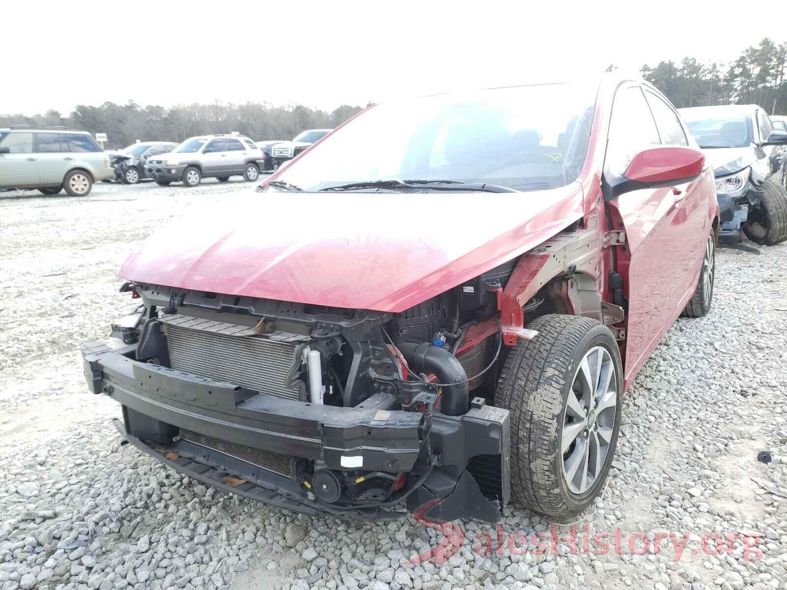 KMHCT4AEXHU349236 2017 HYUNDAI ACCENT