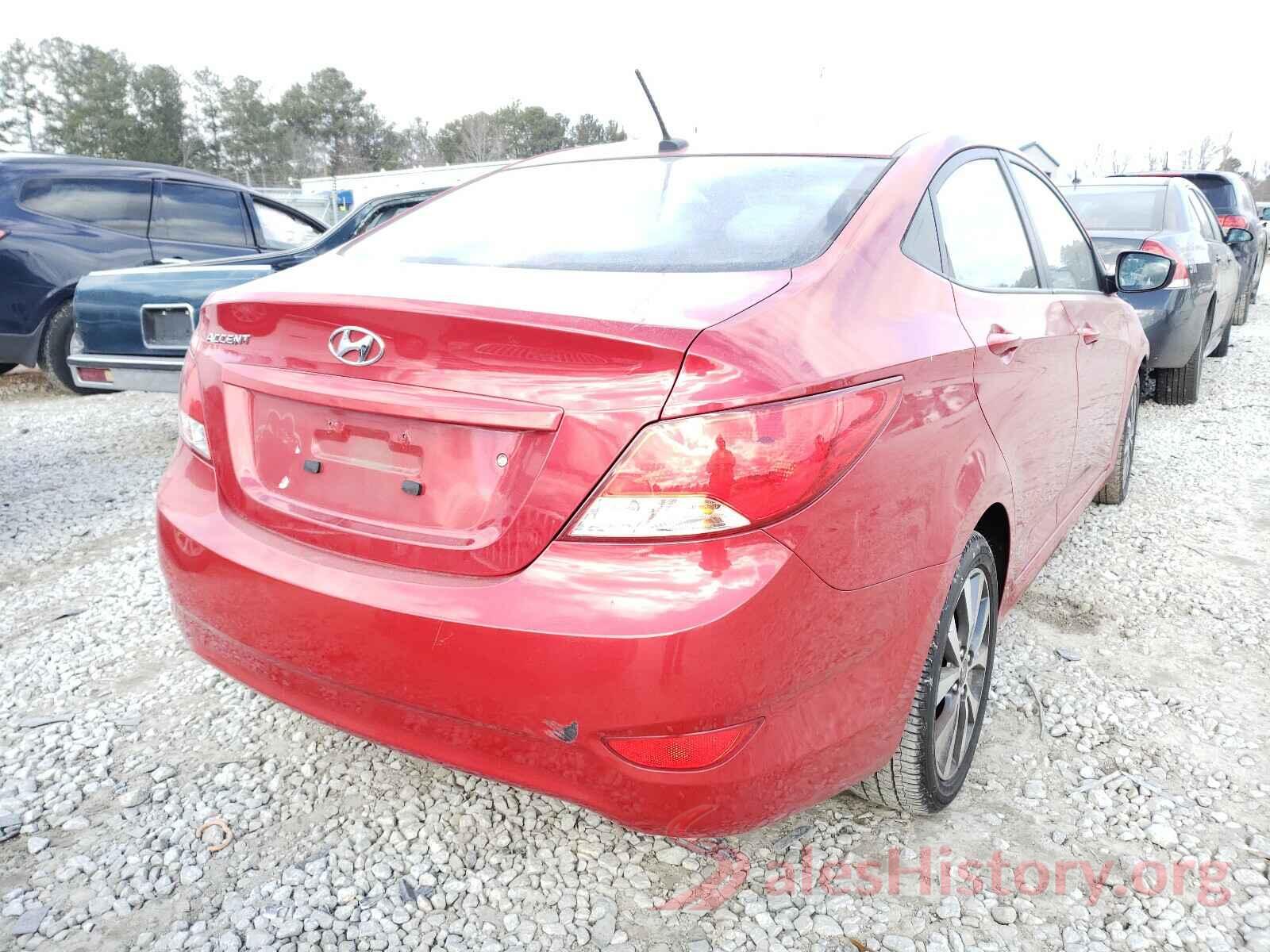 KMHCT4AEXHU349236 2017 HYUNDAI ACCENT