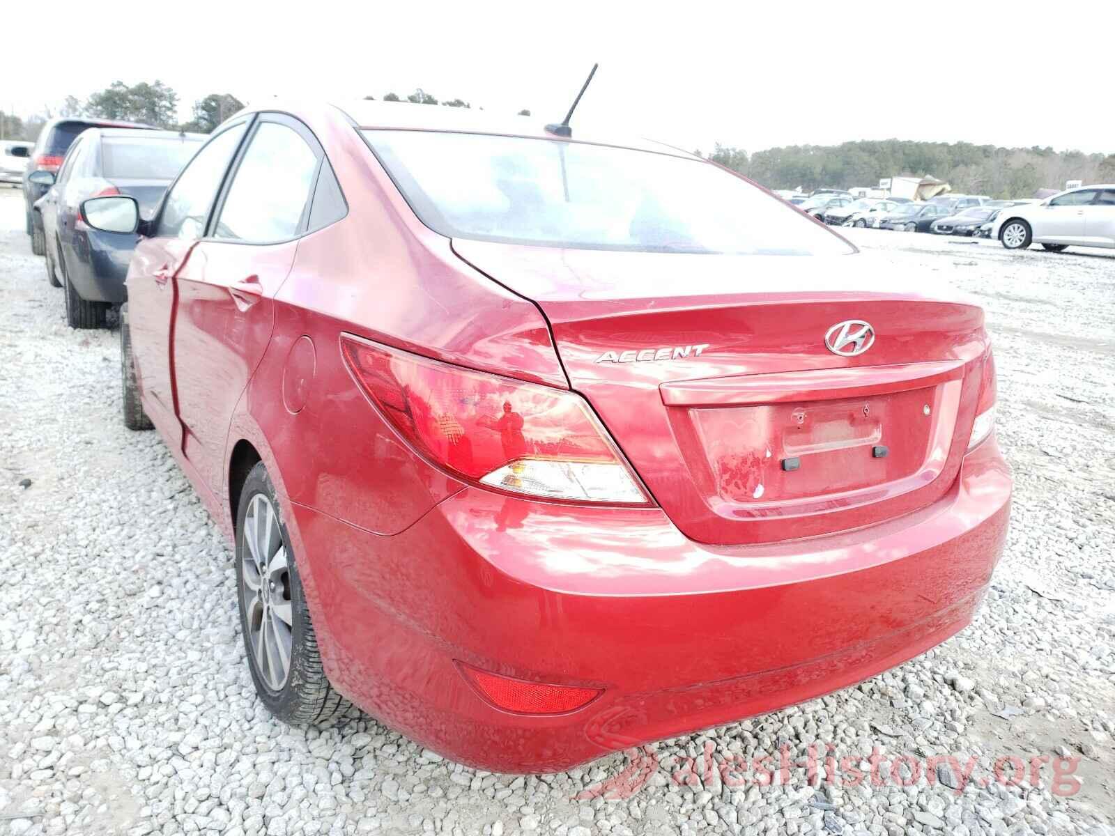 KMHCT4AEXHU349236 2017 HYUNDAI ACCENT