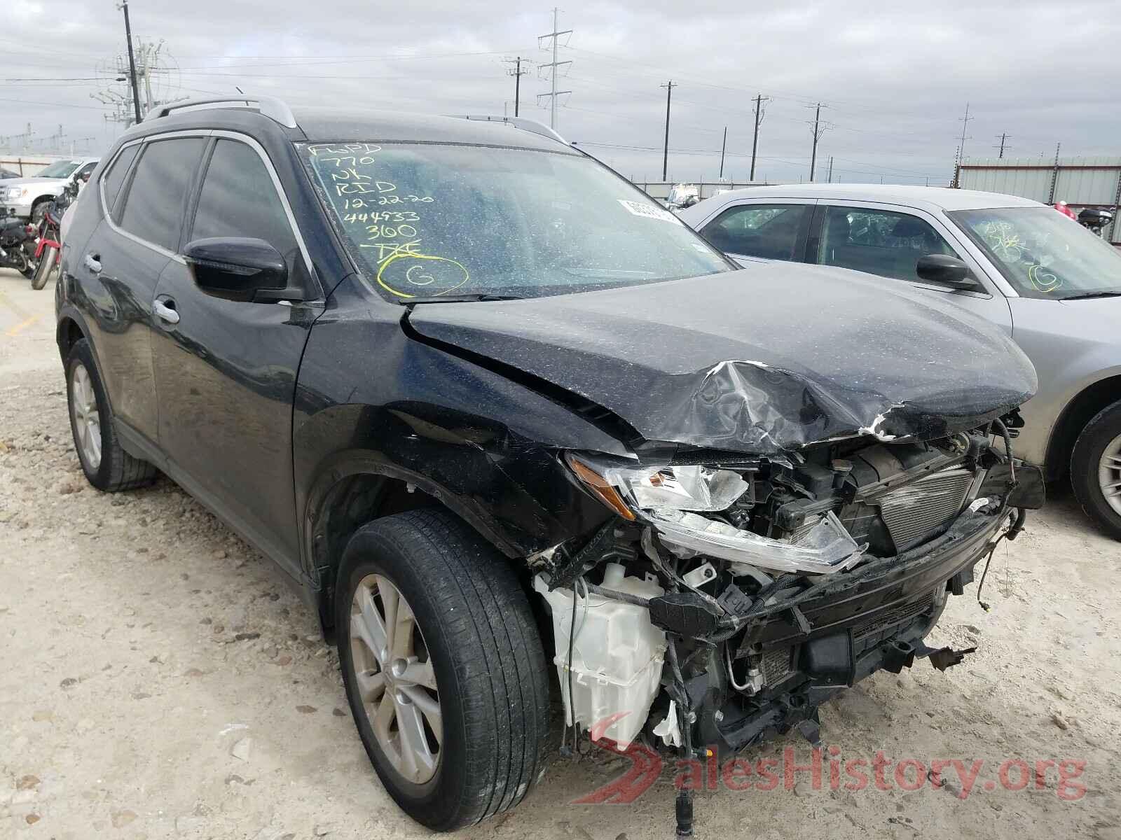 KNMAT2MT1GP736619 2016 NISSAN ROGUE