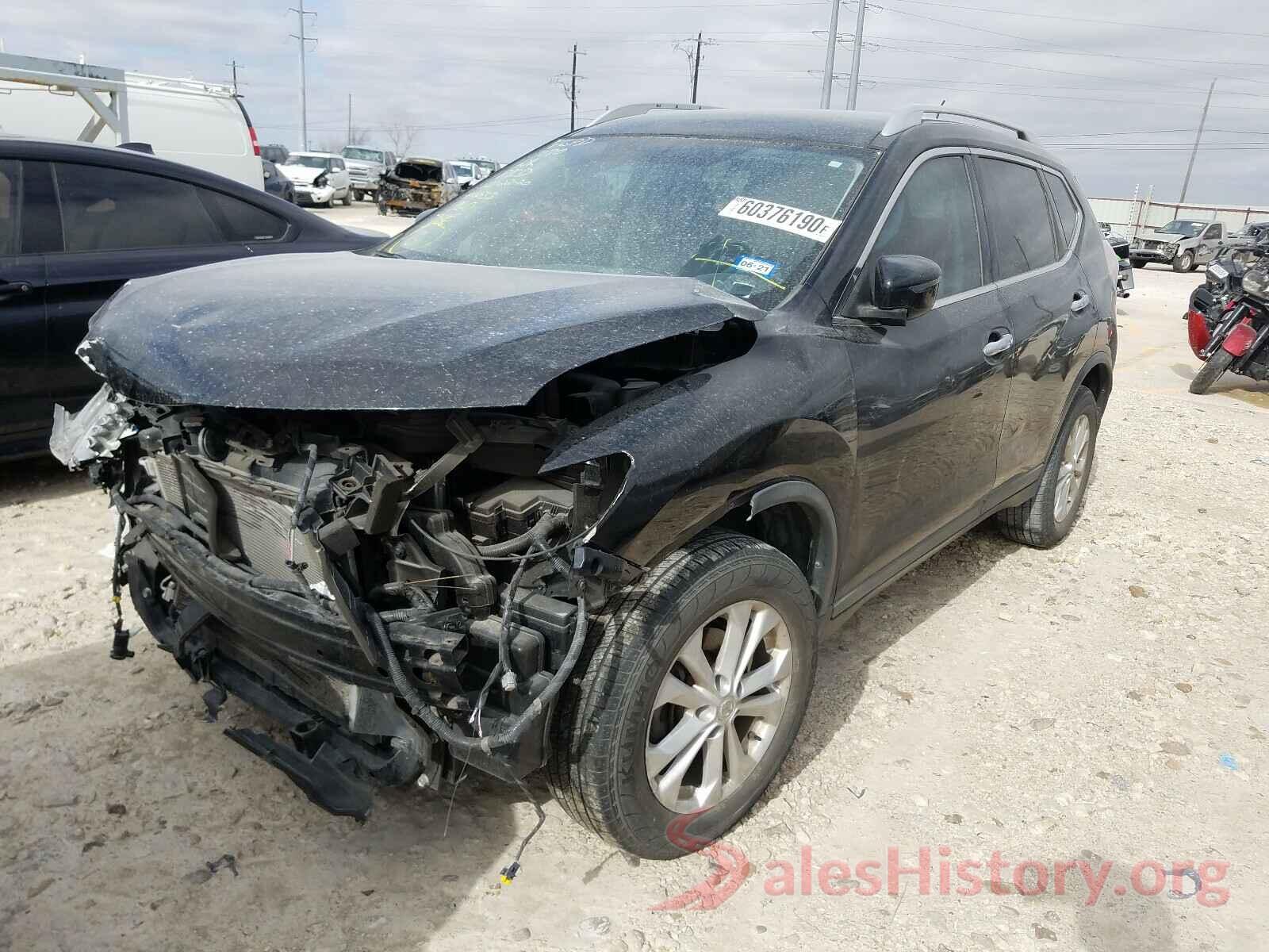 KNMAT2MT1GP736619 2016 NISSAN ROGUE